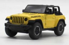 1/43 Jeep Wrangler Rubicon open, yellow