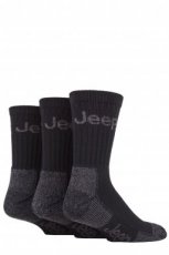 3 Pair Luxury Terrain Socks Black - Size 39/45 3 Pair Luxury Terrain Socks Black - Size 39/45