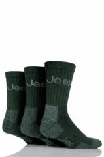 3 Pair Luxury Terrain Socks Forest Green-Size39-45 3 Pair Luxury Terrain Socks Forest Green-Size39-45
