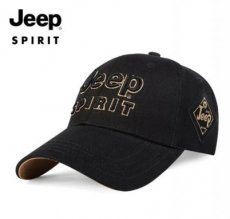Baseball Cap Jeep Spirit Black Gold logo