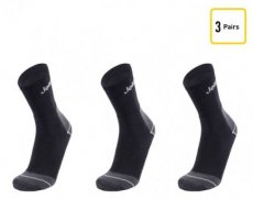 Comfort socks X3 Black - Size 43/46