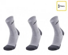 Comfort socks X3 Light grey- Size 39/42