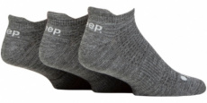 Cushioned Trainer socks -3 Pc-Size 39/45 Dark Grey Cushioned Trainer socks -3 Pc-Size 39/45 Dark Grey