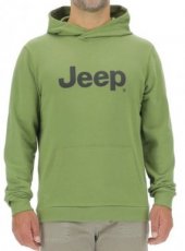 Hooded Sweatshirt Jeep - Color Iguana Green Hooded Sweatshirt Jeep - Color Iguana Green