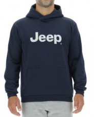 Hooded Sweatshirt Jeep - Color Deep Blue Hooded Sweatshirt Jeep - Color Deep Blue