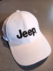 Jeep baseball cap White/Black Jeep baseball cap White/Black