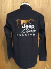 Jeepclub Belgium shirt Blue Marine