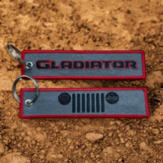 Keychain - Jeep Gladiator - Stitched Keychain - Jeep Gladiator - Stitched