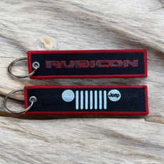 Keychain - Jeep Rubicon - Stitched Keychain - Jeep Rubicon - Stitched