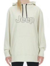 Ladies Hooded sweatshirt - Brich white/Black Ladies Hooded sweatshirt - Brich white/Black