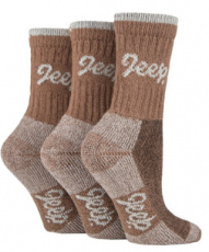 Ladies Terrain cushion boot socks-Size 37/42 Tan