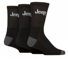 Performance crew sport socks -3PC-Size 39/45 Black Performance crew sport socks -3PC-Size 39/45 Black