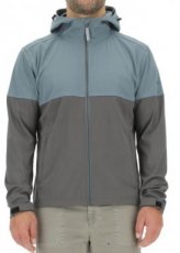 Hooded Softshell Jacket Green/Grey Hooded Softshell Jacket Green/Grey