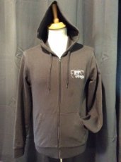 Sweatshirt zip Dark Grey Black Logo Unisex
