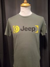T-shirt Green/Yellow Jeep logo - Small