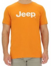 T-shirt Jeep logo - Color Sunset Orange T-shirt Jeep logo - Color Sunset Orange