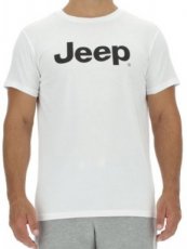 T-Shirt Jeep Logo - Color White/Black T-Shirt Jeep Logo - Color White/Black