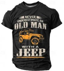 T-shirt Old man - color Black T-shirt Old man - color Black