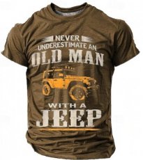 T-Shirt Old man - color Brown T-Shirt Old man - color Brown